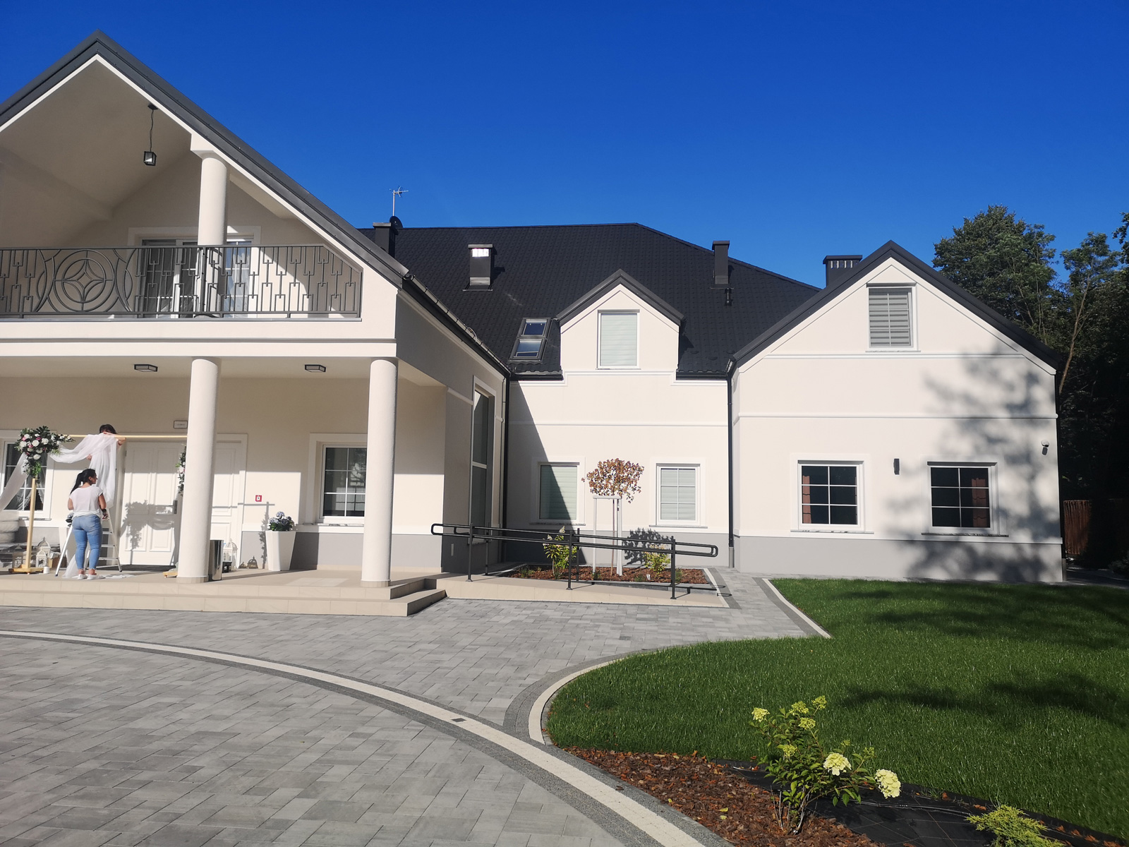 Projekt architektoniczny. Dom weselny. Szarwark 2019.