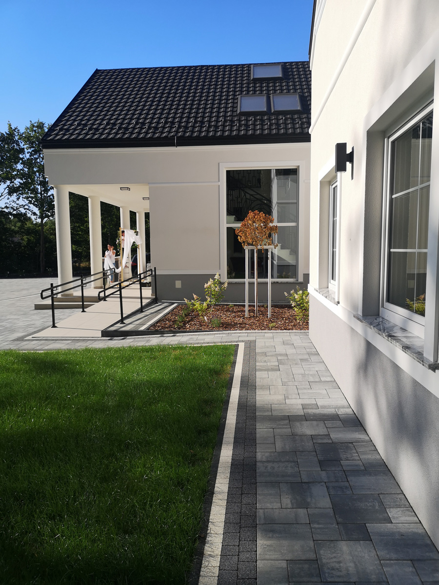 Projekt architektoniczny. Dom weselny. Szarwark 2019.