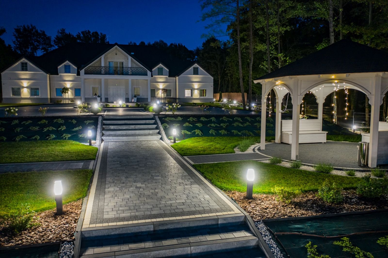 Projekt architektoniczny. Dom weselny. Szarwark 2019.