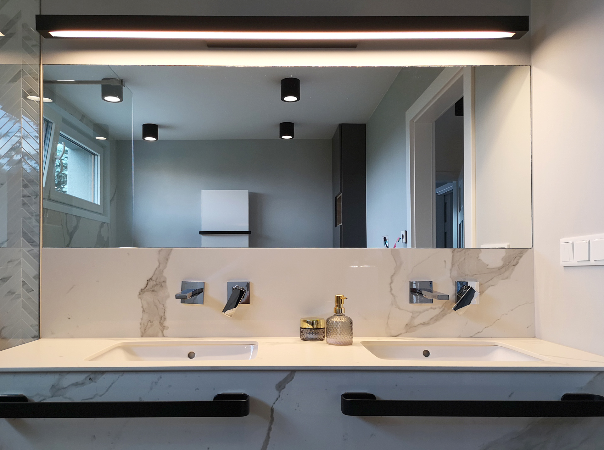 Projekt aranżacji łazienki. Tarnów.