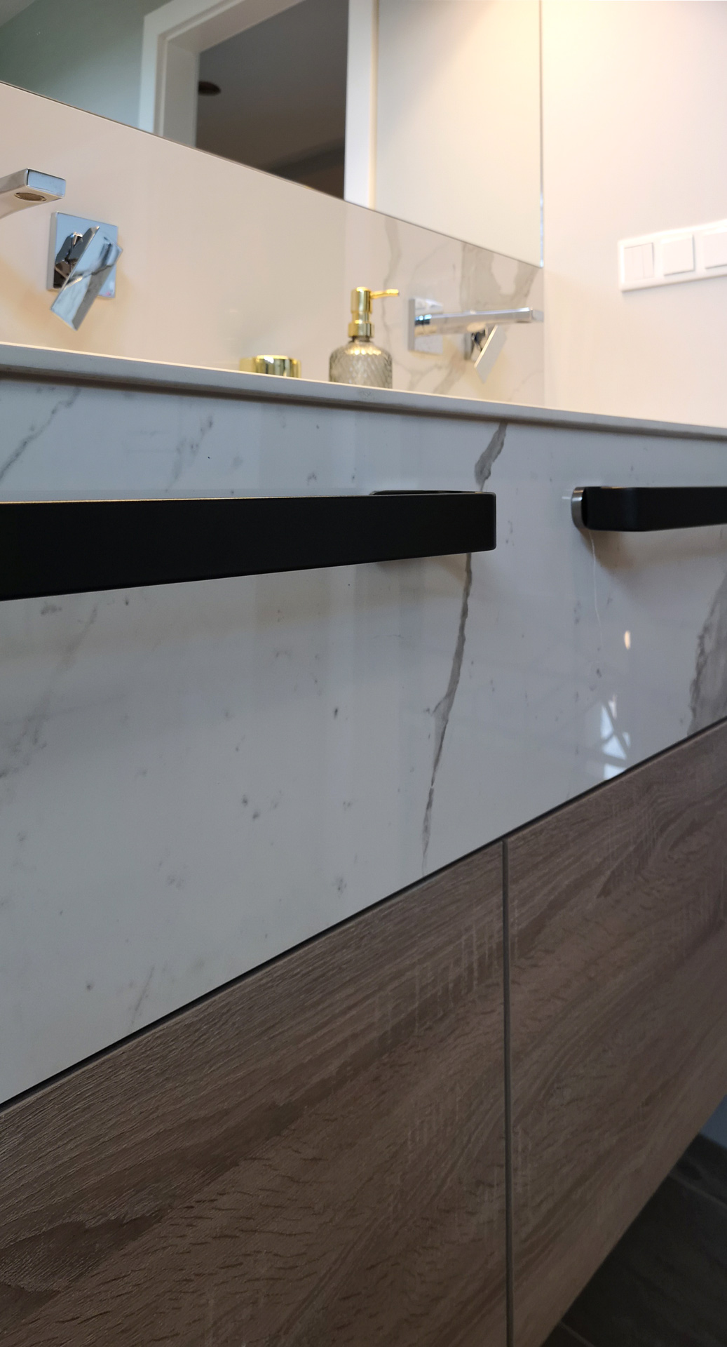 Projekt aranżacji łazienki. Tarnów.